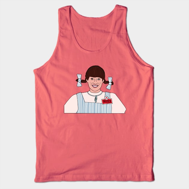 Erin as Wendy The Office Tank Top by Eclipse in Flames